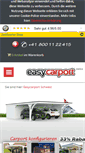 Mobile Screenshot of easycarport.ch